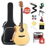 Las Mejores Guitarras Acústicas para Zurdos: Análisis y Comparativa de Instrumentos Musicales